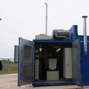 Контейнер биогазовой газопоршневой когенерационной установки